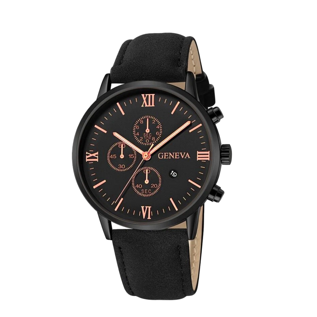 Relógio De Quartzo De Estilo Descontraído Com Mostrador Analógico | 40.5mm