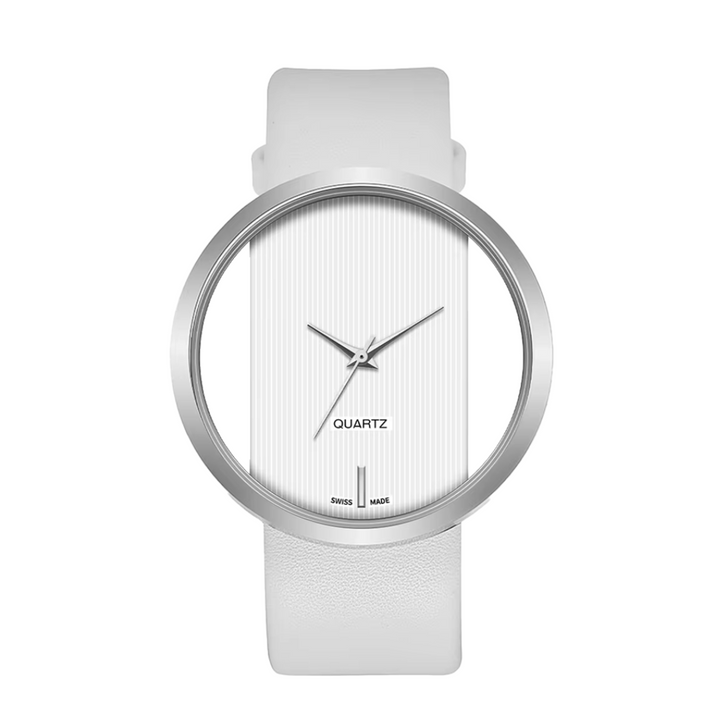 Relógio Masculino Minimalista Transparente | 40mm