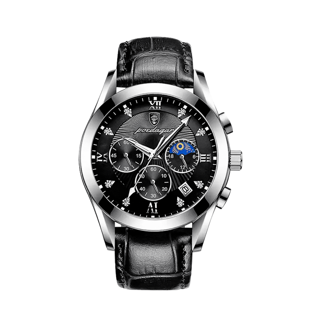 Relógio De Pulso Masculino Luminoso E Elegante | 42mm