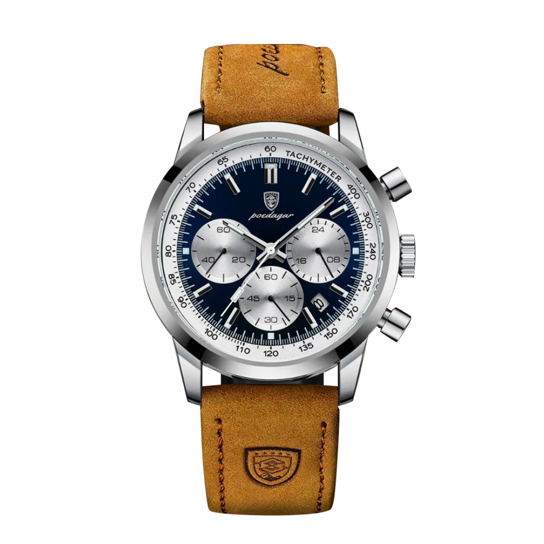 Relógio Masculino Estiloso Com Mostrador Multifuncional | 41mm