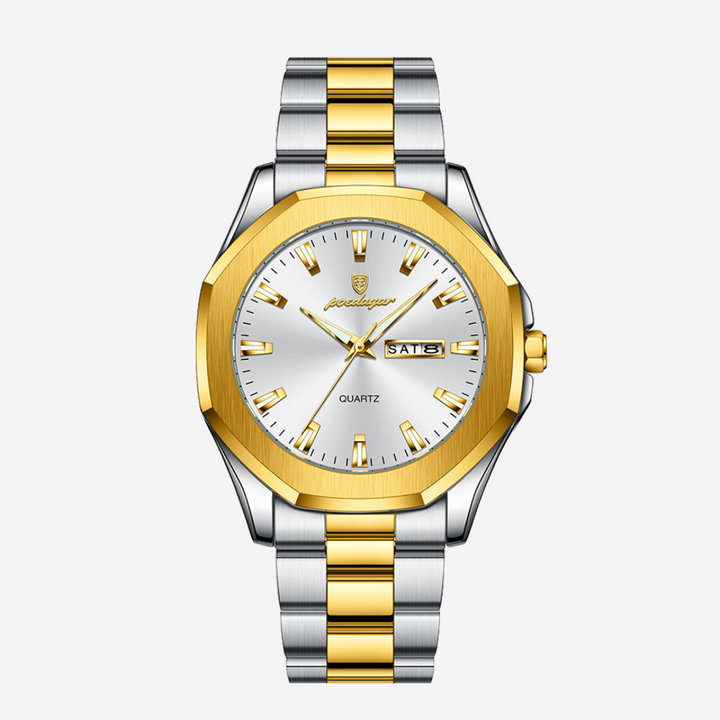 Relógio Moderno Em Aço De Estilo Diário E Elegante | 42mm