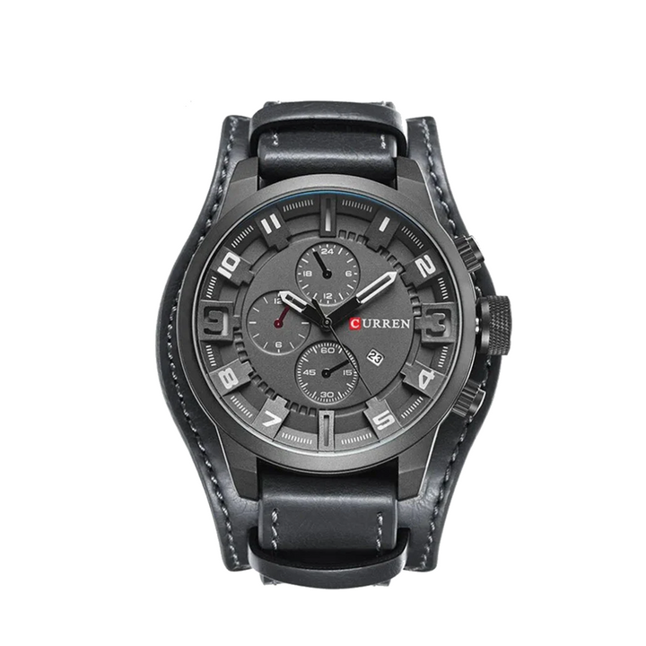 Relógio Cronógrafo Masculino Desportivo | 46mm