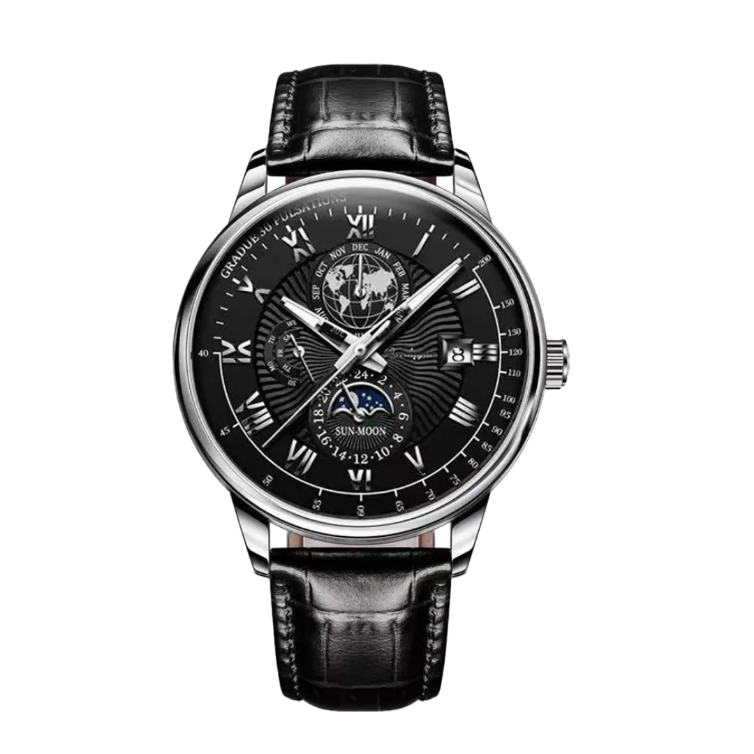 Relógio De Quartzo Moderno De Luxo | 40mm