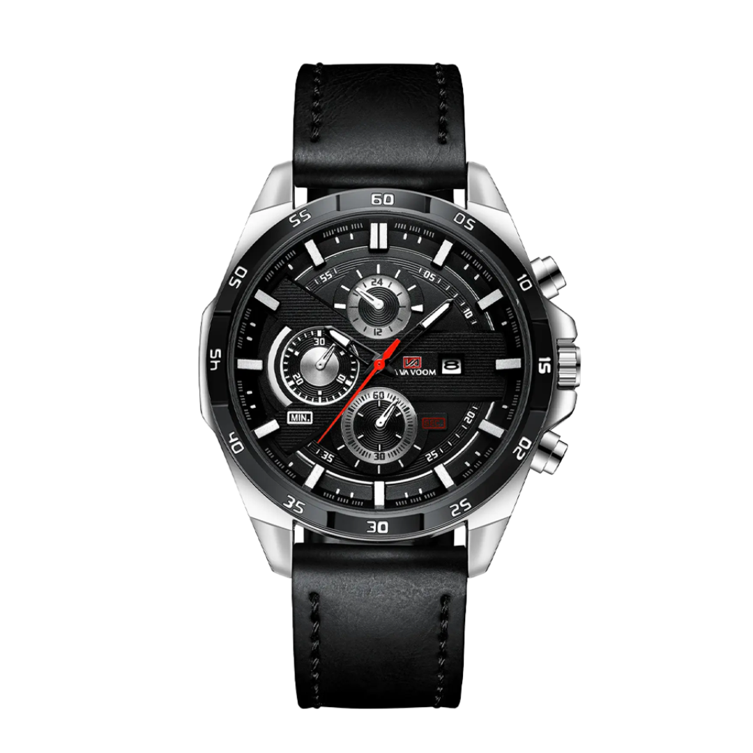 Relógio Cronógrafo Masculino Luxuoso | 46mm