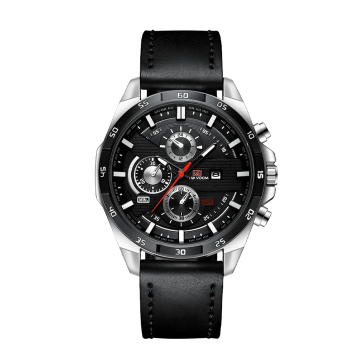 Relógio Cronógrafo Masculino Luxuoso | 46mm