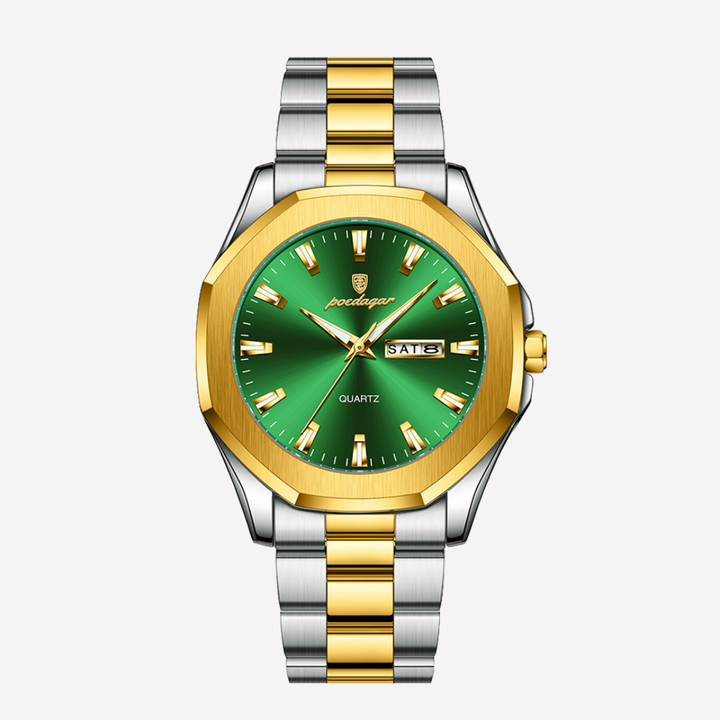 Relógio Moderno Em Aço De Estilo Diário E Elegante | 42mm
