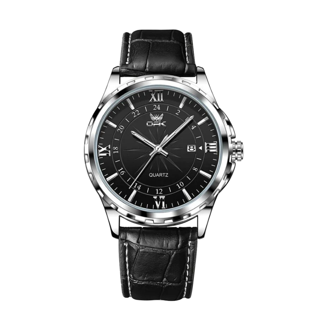 Relógio De Pulso Cronógrafo Com Múltiplas Funções | 40mm