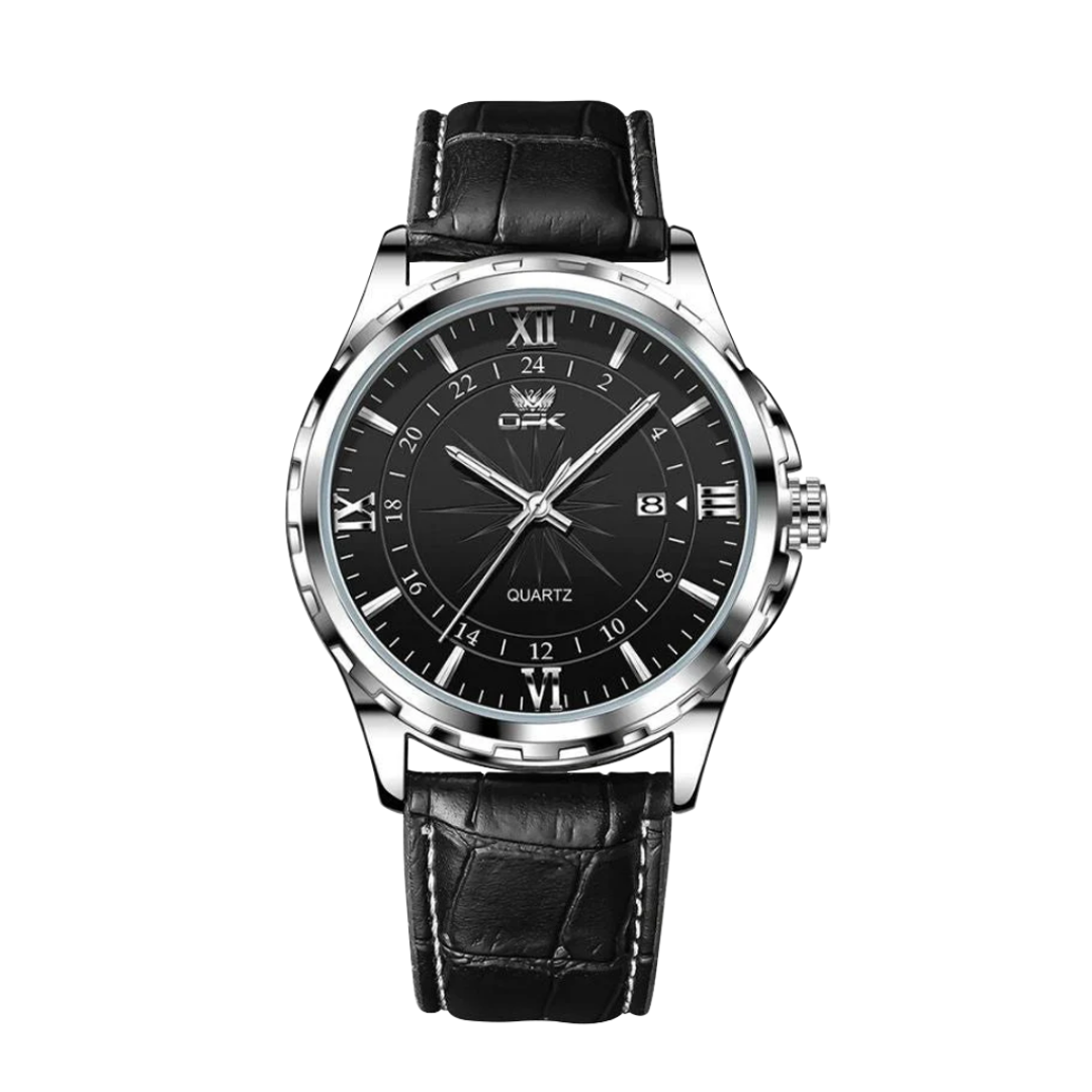 Relógio De Pulso Cronógrafo Com Múltiplas Funções | 40mm