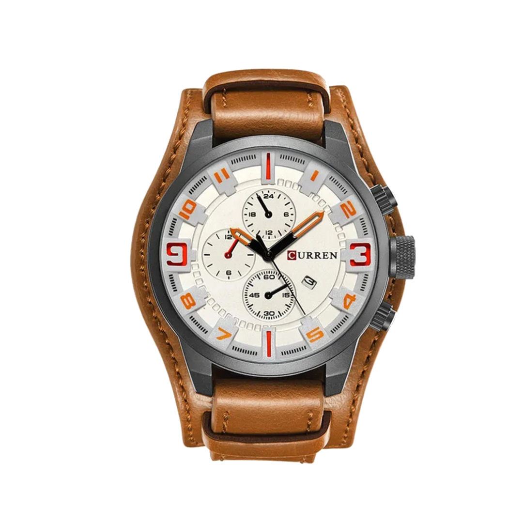 Relógio Cronógrafo Masculino Desportivo | 46mm