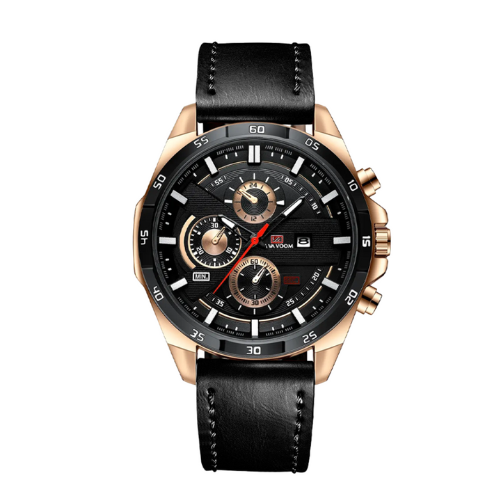 Relógio Cronógrafo Masculino Luxuoso | 46mm