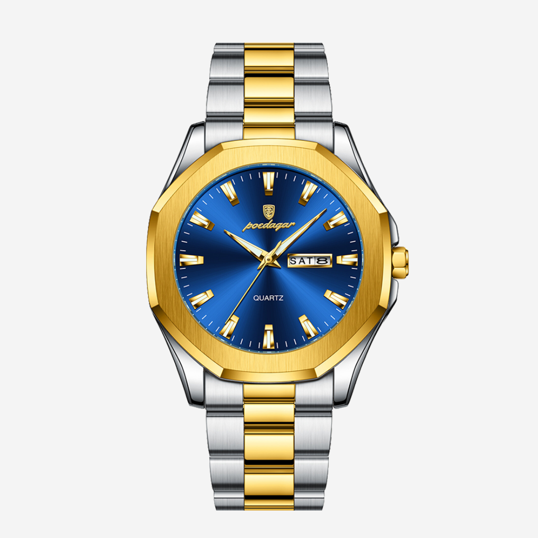 Relógio Moderno Em Aço De Estilo Diário E Elegante | 42mm