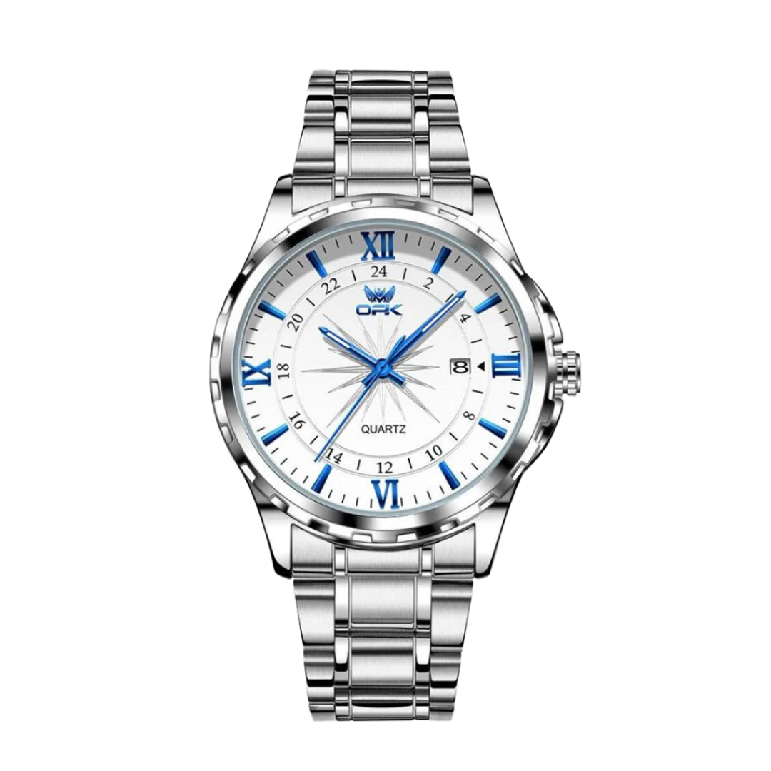 Relógio De Pulso Cronógrafo Com Múltiplas Funções | 40mm