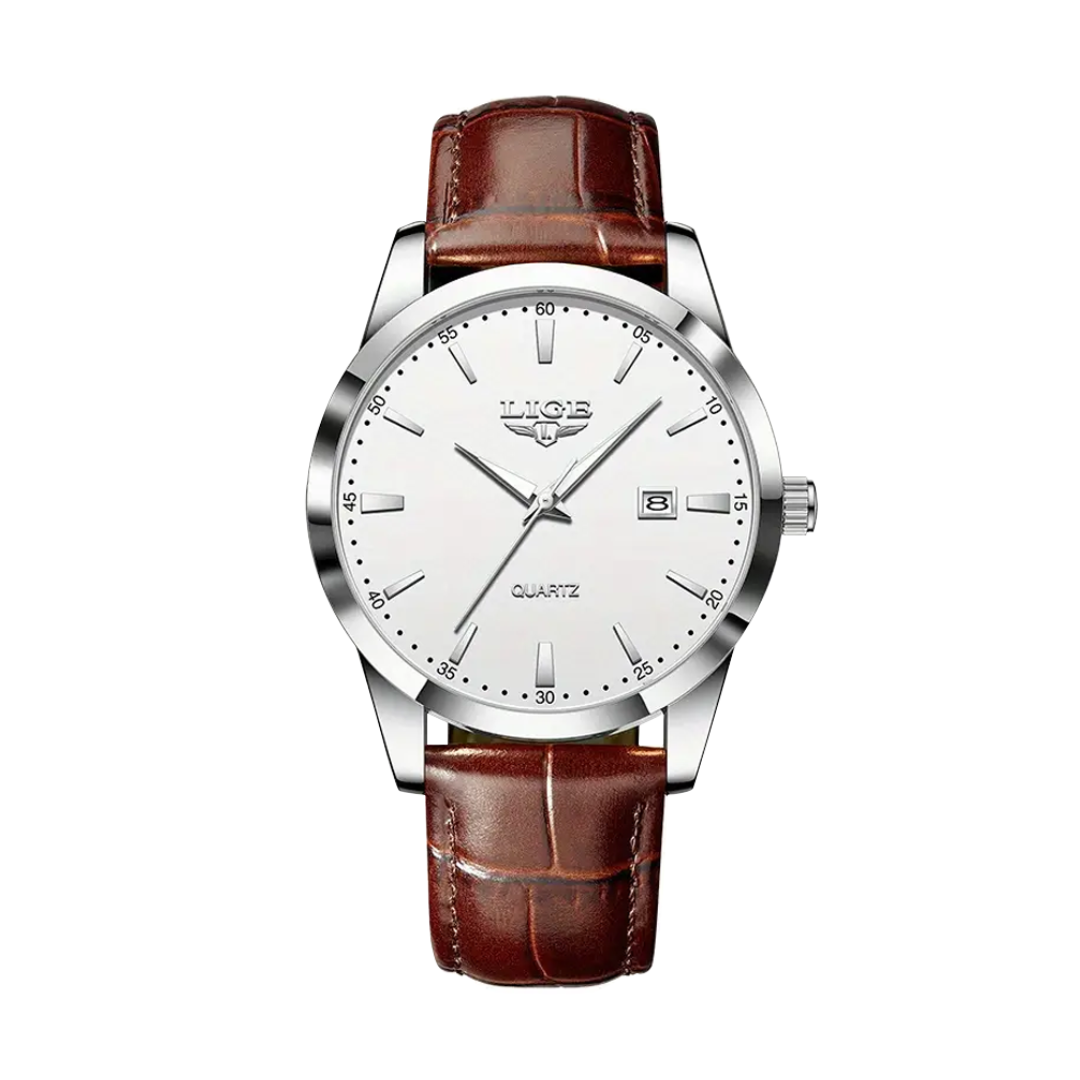 Relógio De Pulso Masculino De Quartzo Casual | 40mm