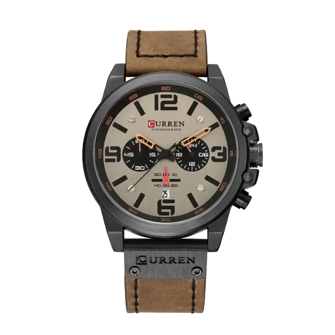 Relógio De Quartzo Casual E Moderno | 47mm