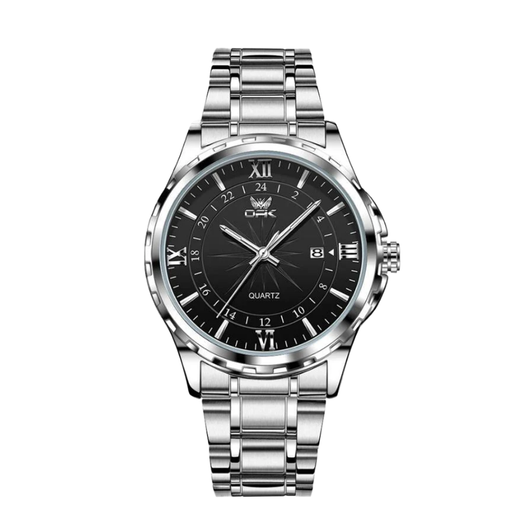 Relógio De Pulso Cronógrafo Com Múltiplas Funções | 40mm