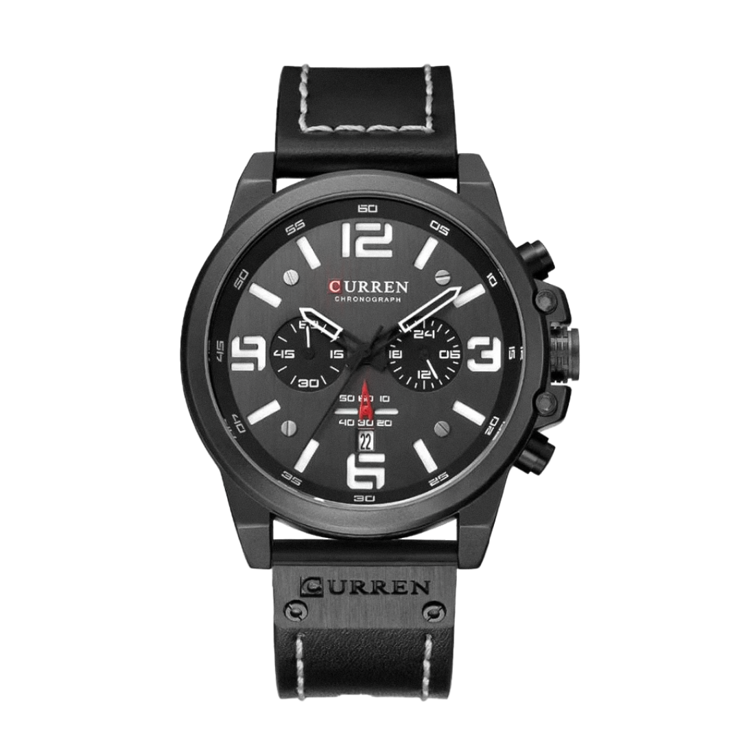 Relógio De Quartzo Casual E Moderno | 47mm