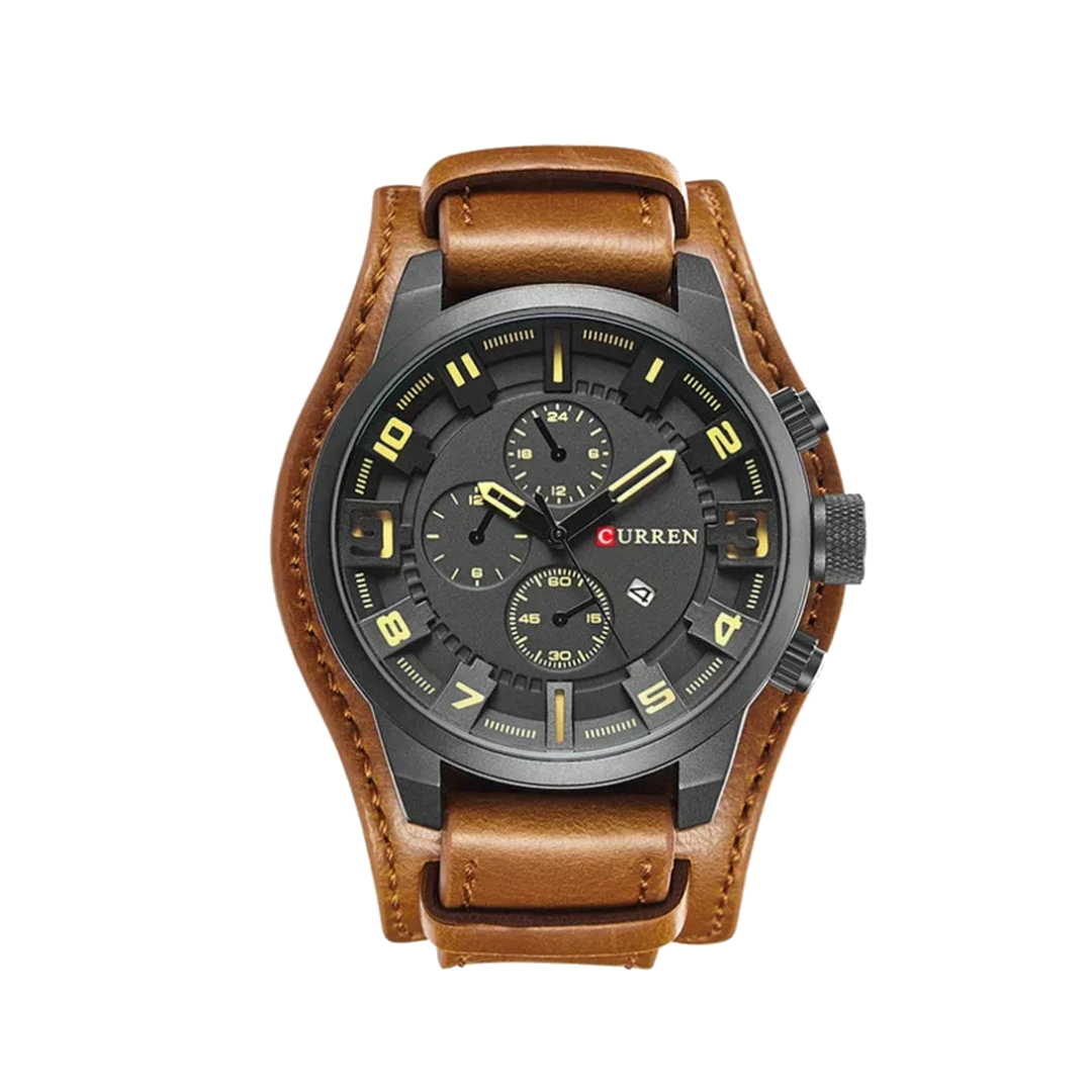 Relógio Cronógrafo Masculino Desportivo | 46mm