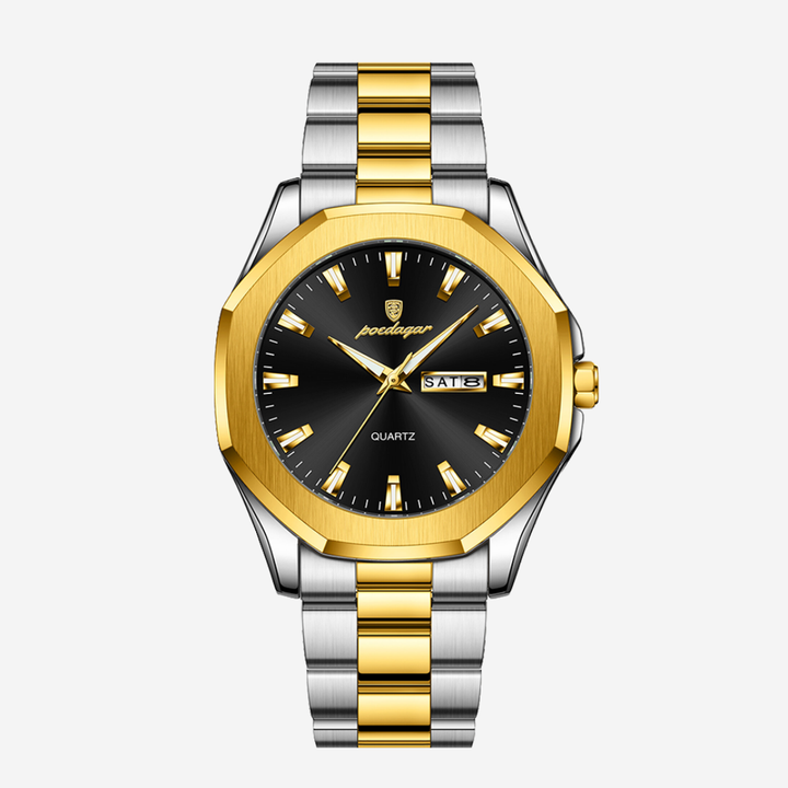 Relógio Moderno Em Aço De Estilo Diário E Elegante | 42mm