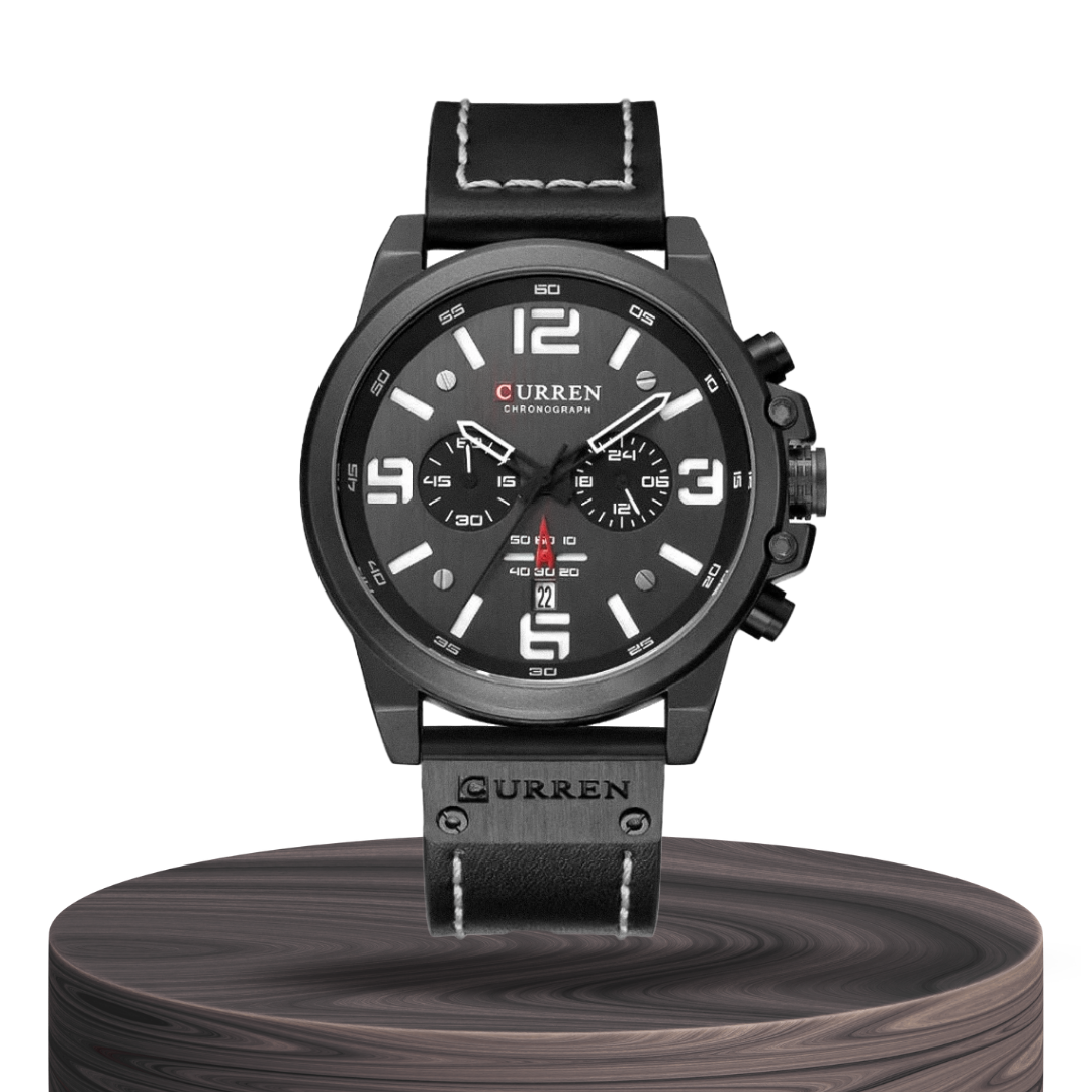 Relógio De Quartzo Casual E Moderno | 47mm