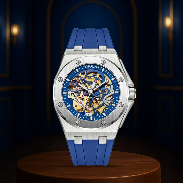 Relógio Skeleton Moderno E Desportivo De Aspeto Marcante | 52mm