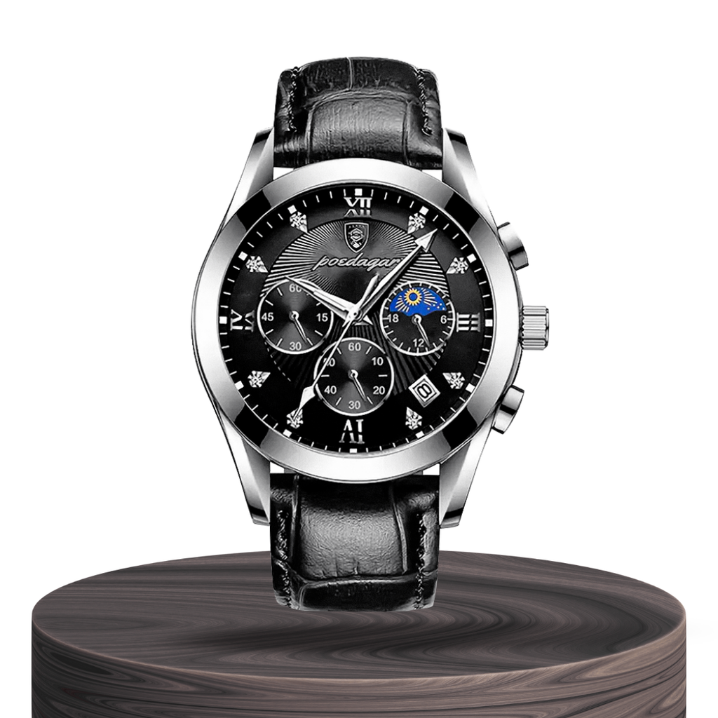 Relógio De Pulso Masculino Luminoso E Elegante | 42mm