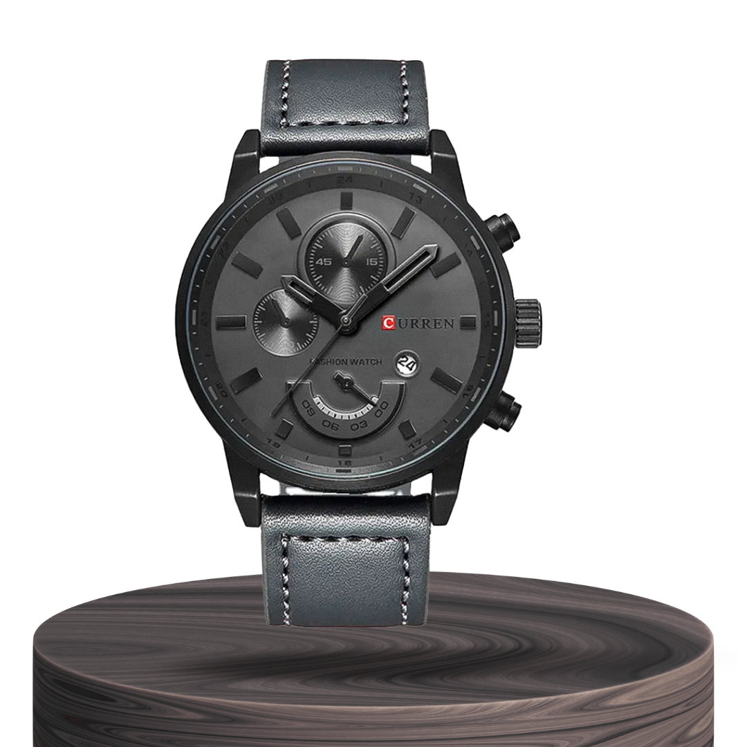 Relógio Cronógrafo Desportivo Dinâmico | 42.9mm