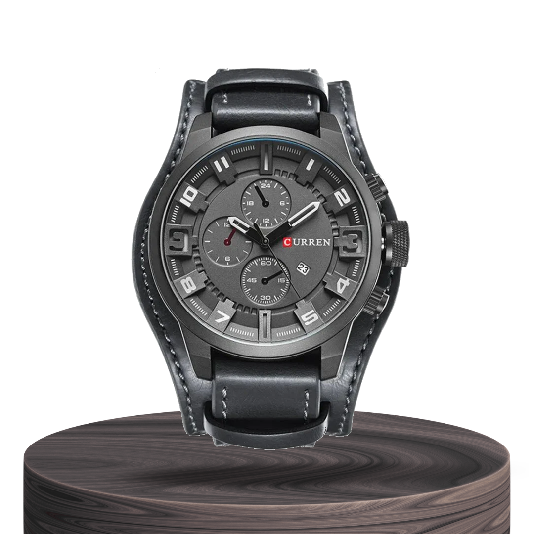Relógio Cronógrafo Masculino Desportivo | 46mm