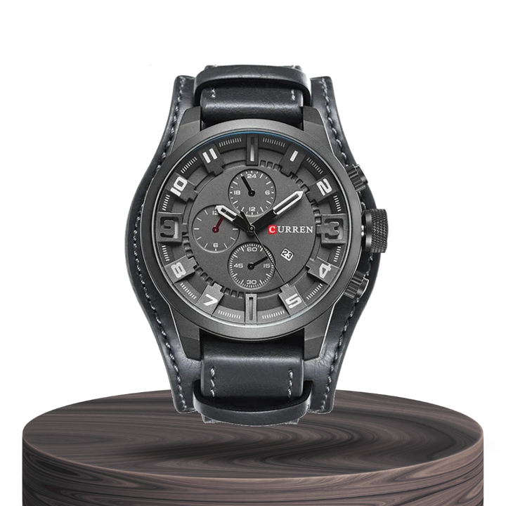 Relógio Cronógrafo Masculino Desportivo | 46mm