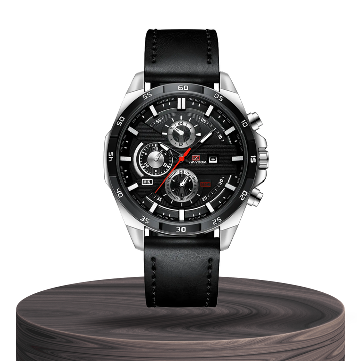 Relógio Cronógrafo Masculino Luxuoso | 46mm