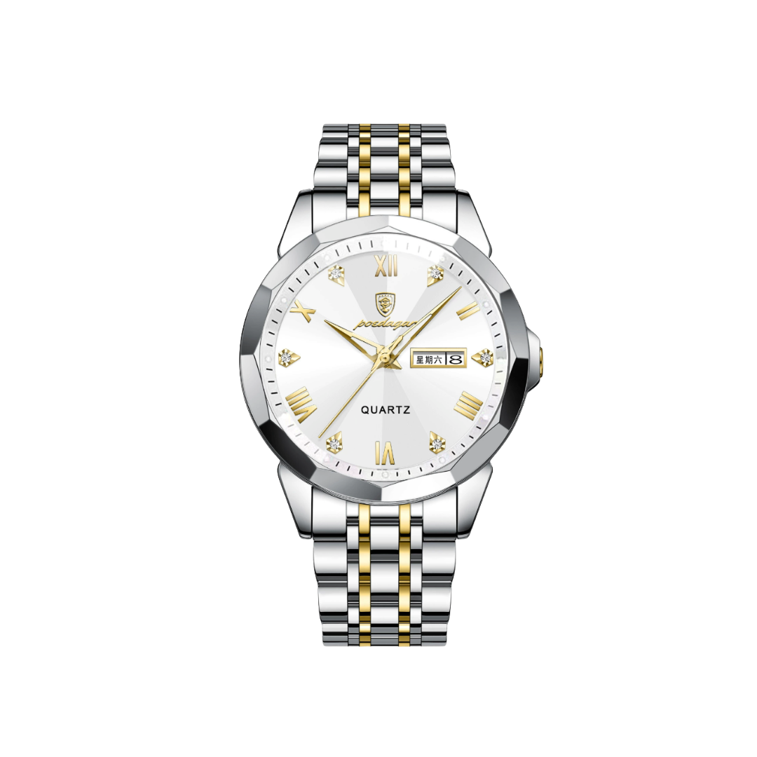 Relógio Com Design De Mostrador Clássico | 41mm