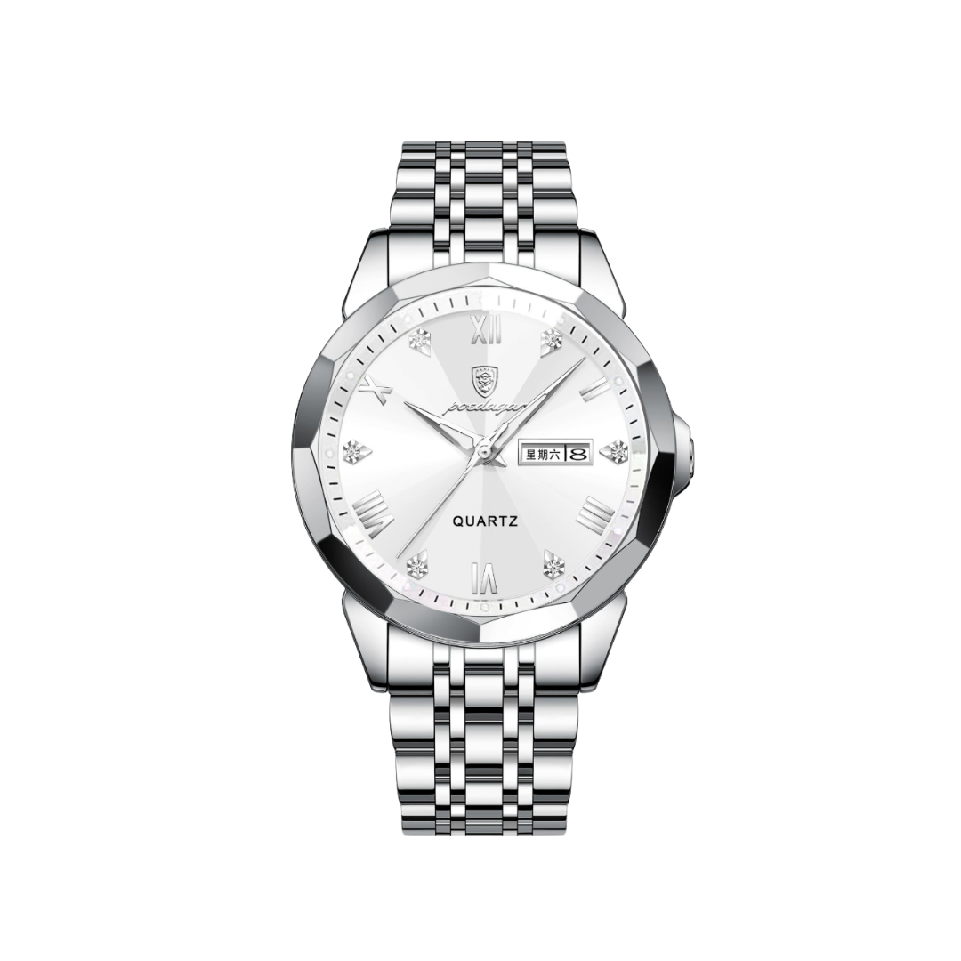 Relógio Com Design De Mostrador Clássico | 41mm