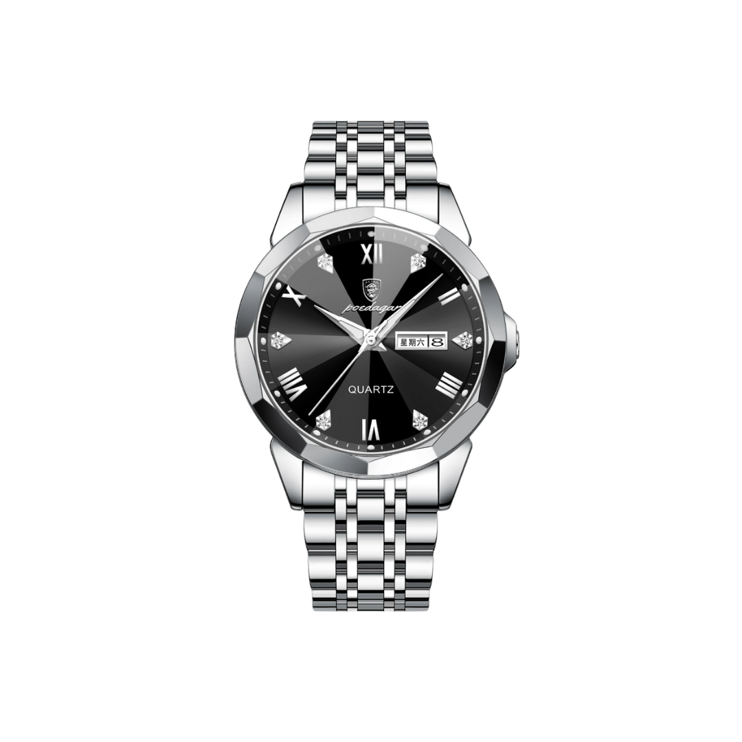 Relógio Com Design De Mostrador Clássico | 41mm