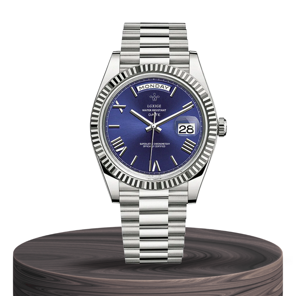 Relógio Com Linhas Definidas e Estilo Clássico