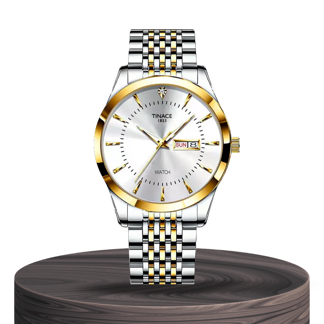 Relógio Masculino De Quartzo Elegante | 40mm