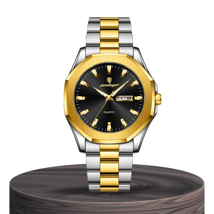 Relógio Moderno Em Aço De Estilo Diário E Elegante | 42mm