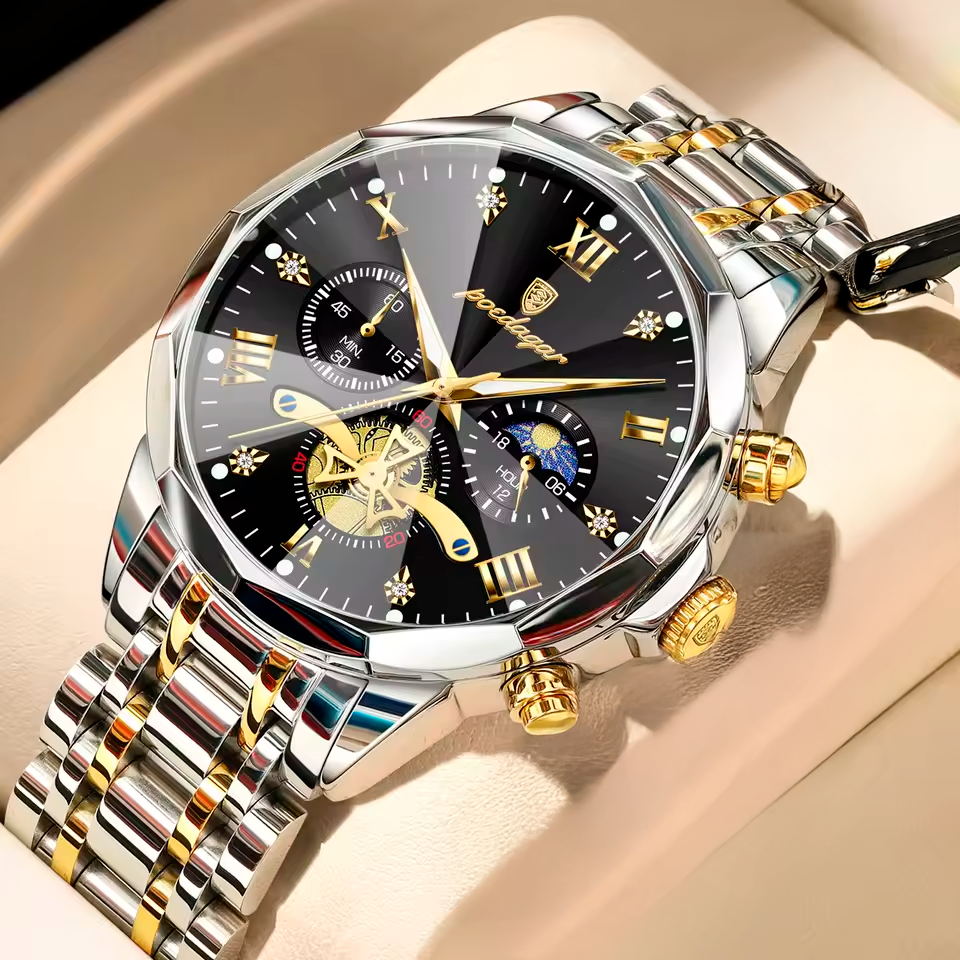 Relógio Classico de Luxo