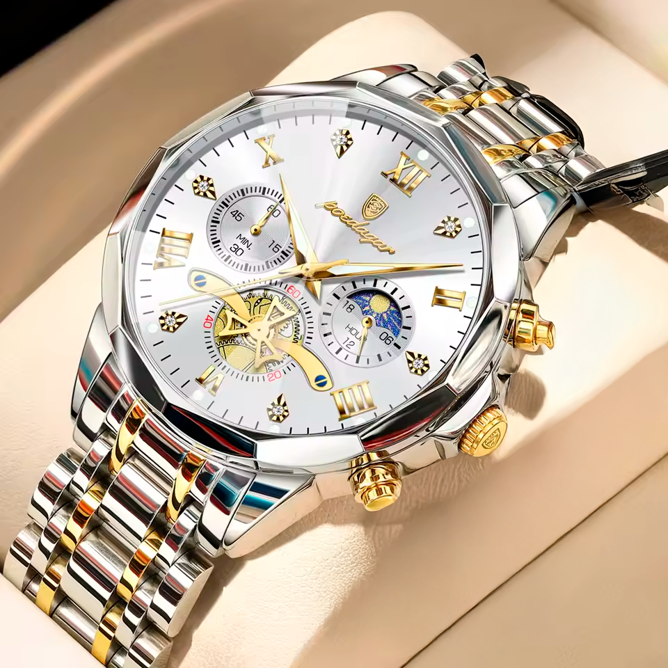 Relógio Classico de Luxo