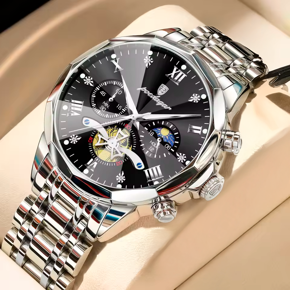 Relógio Classico de Luxo