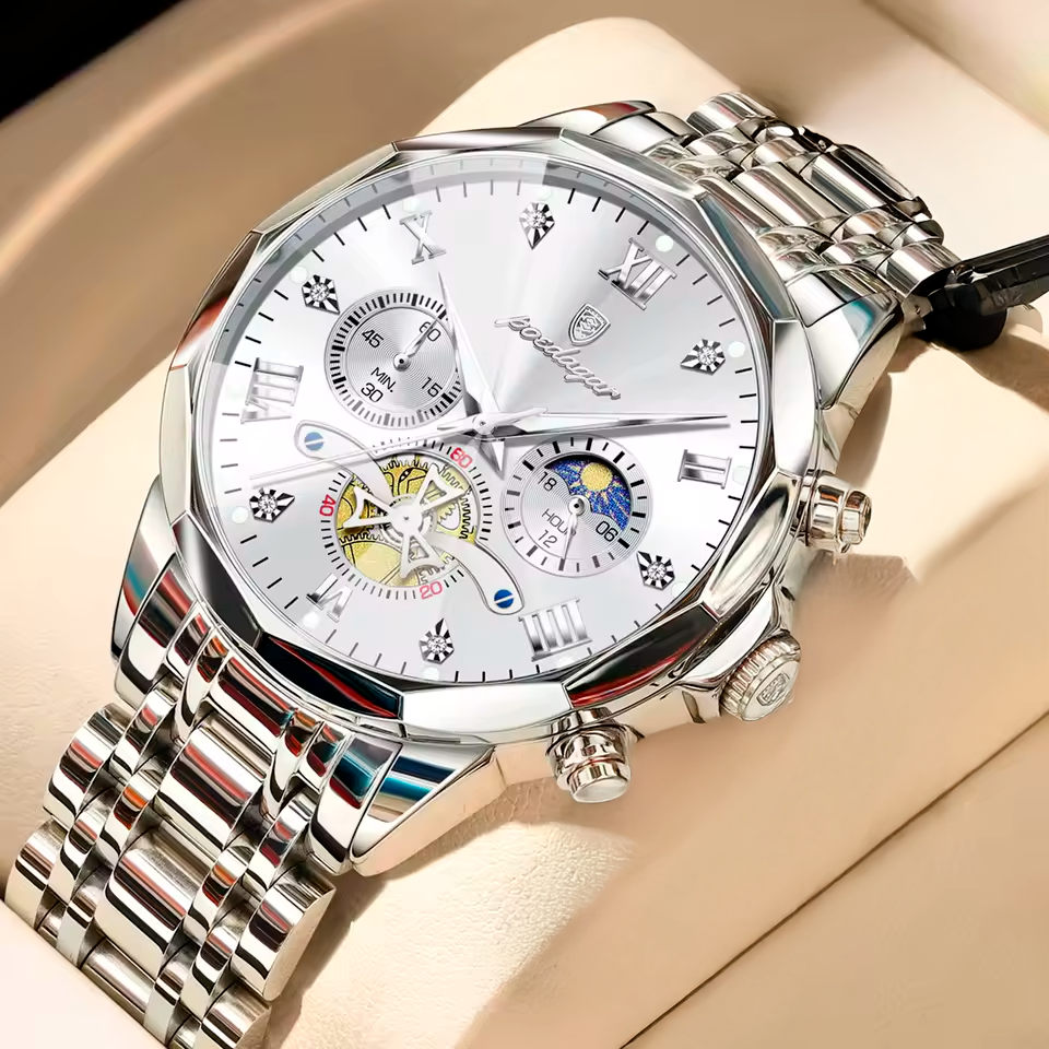 Relógio Classico de Luxo