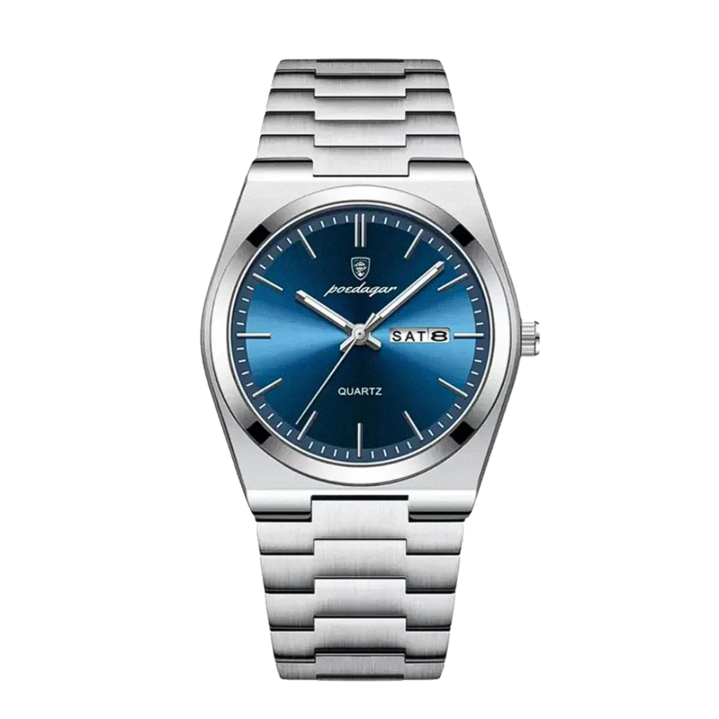 Relógio Estilo Vintage Sóbrio Com Precisão De Dia E Data | 40mm