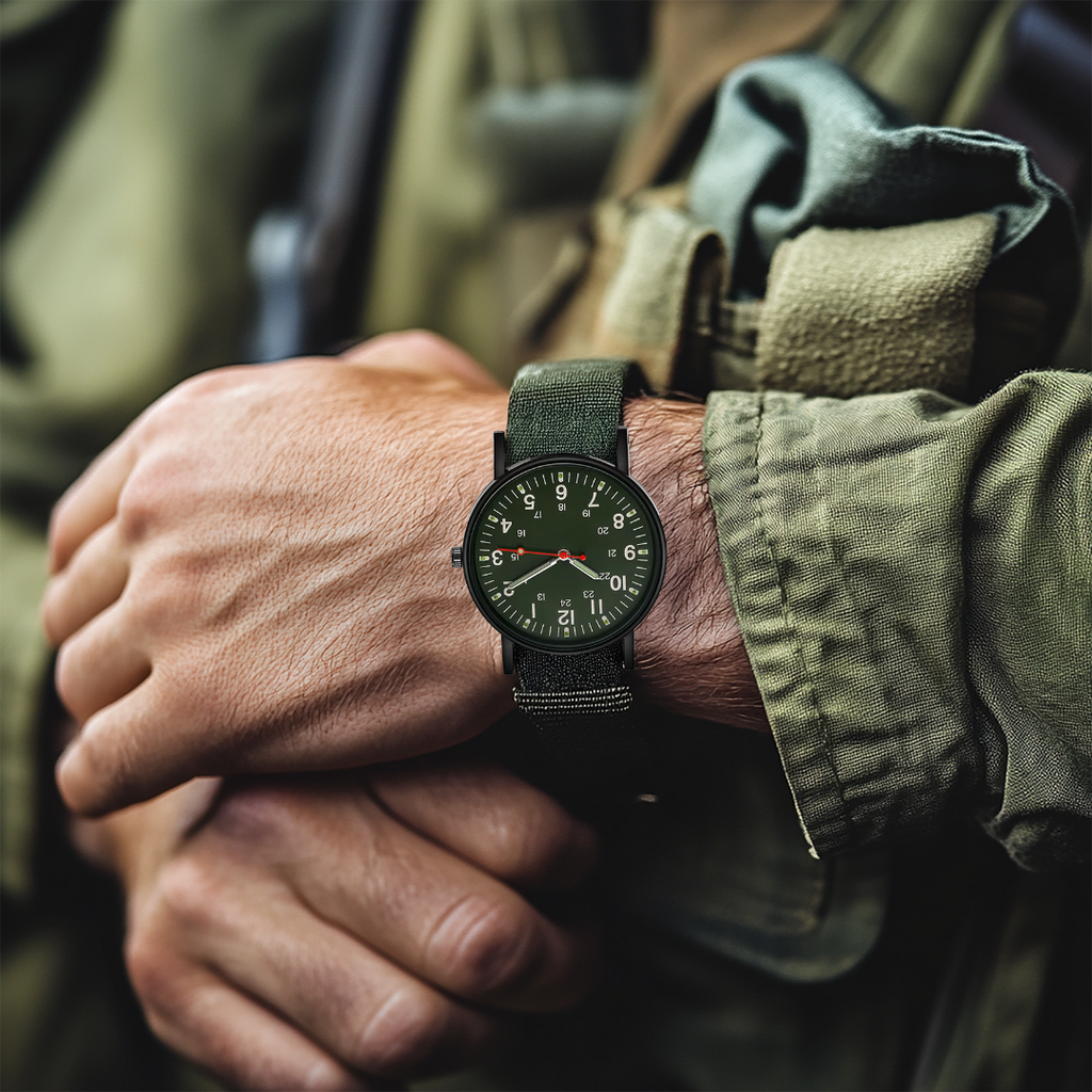 Relógio de Pulso Luxuoso de Quartzo