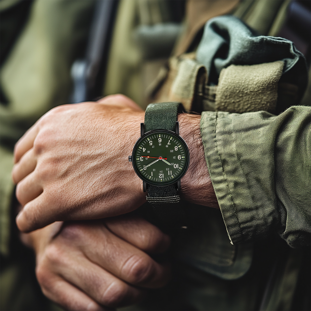 Relógio de Pulso Luxuoso de Quartzo