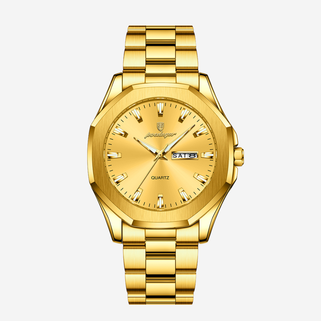 Relógio Moderno Em Aço De Estilo Diário E Elegante | 42mm