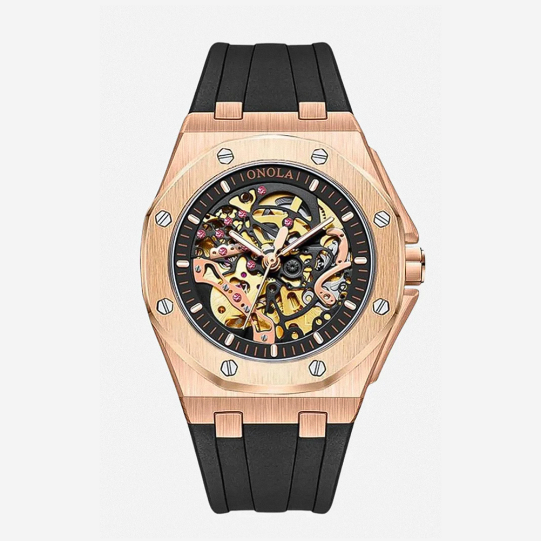 Relógio Skeleton Moderno E Desportivo De Aspeto Marcante | 52mm