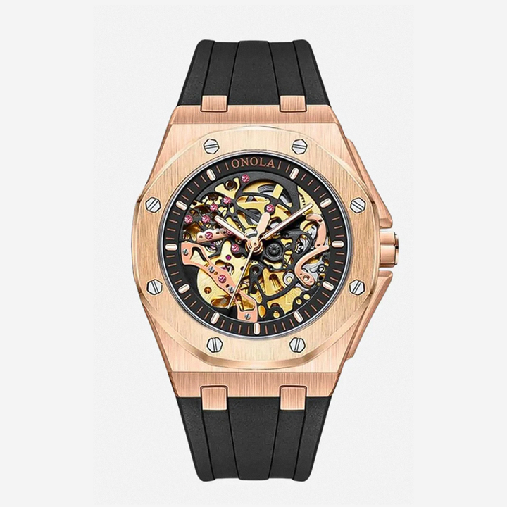 Relógio Skeleton Moderno E Desportivo De Aspeto Marcante | 52mm