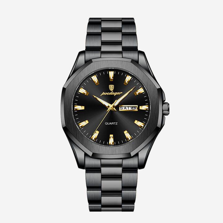 Relógio Moderno Em Aço De Estilo Diário E Elegante | 42mm