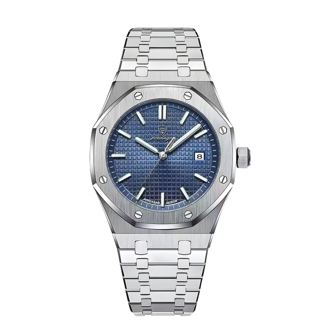 Relógio Octogonal De Elegância Refinada | 40mm