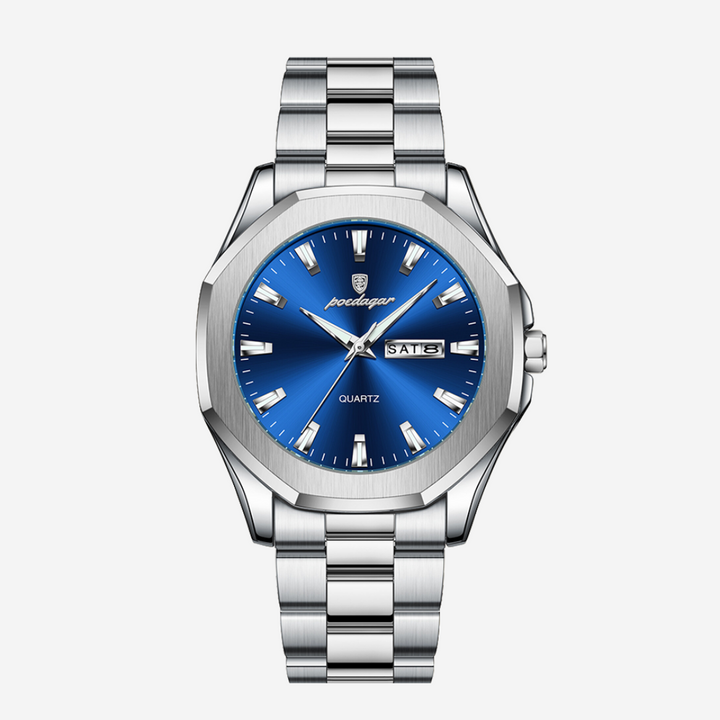 Relógio Moderno Em Aço De Estilo Diário E Elegante | 42mm