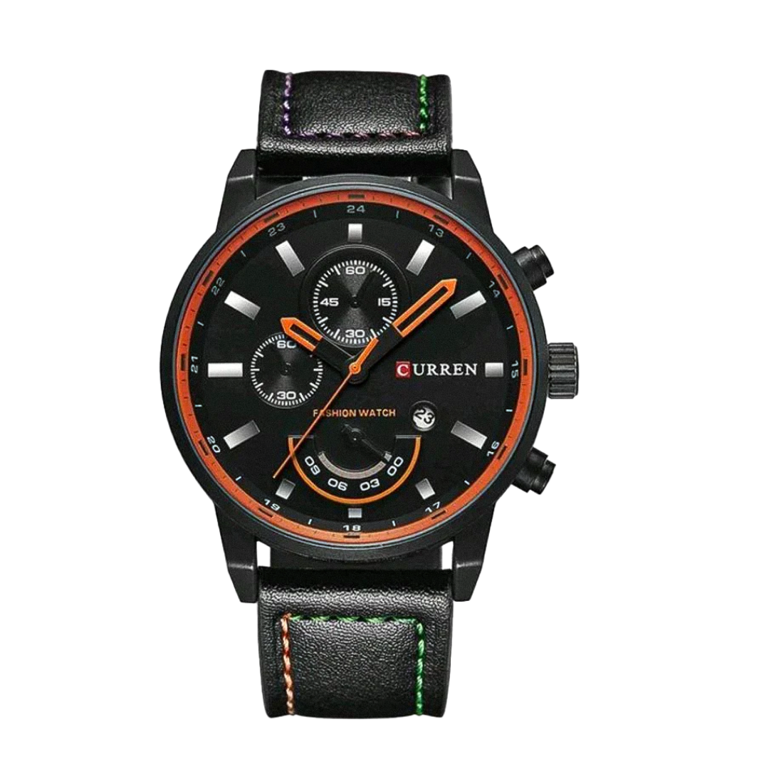 Relógio Cronógrafo Desportivo Dinâmico | 42.9mm