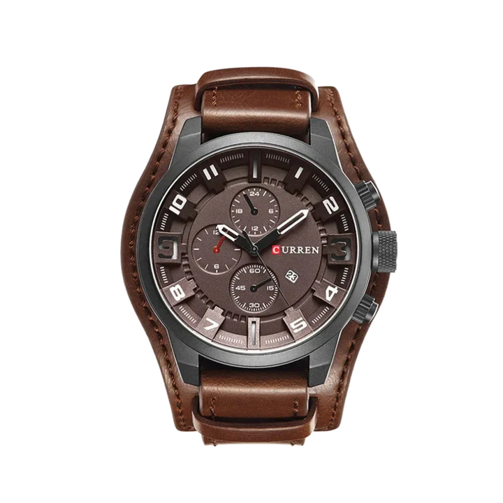 Relógio Cronógrafo Masculino Desportivo | 46mm